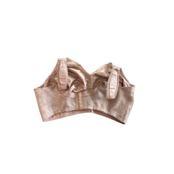 Playtex 18 Hour 4693 Wireless Bra 42DD Beige Full Coverage Comfort Support - Picture 2 of 4